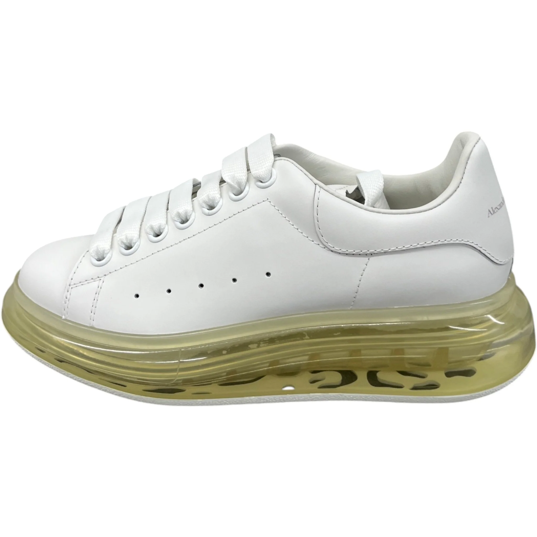 Women's Oversized Low Trainers White Size EU 37.5 / UK 4.5 - Image 5