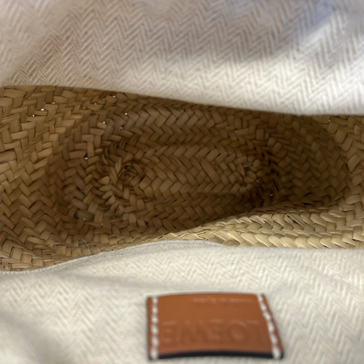 Women's Paula'S Ibiza Woven Drawstring Bucket Bag Beige - Image 10