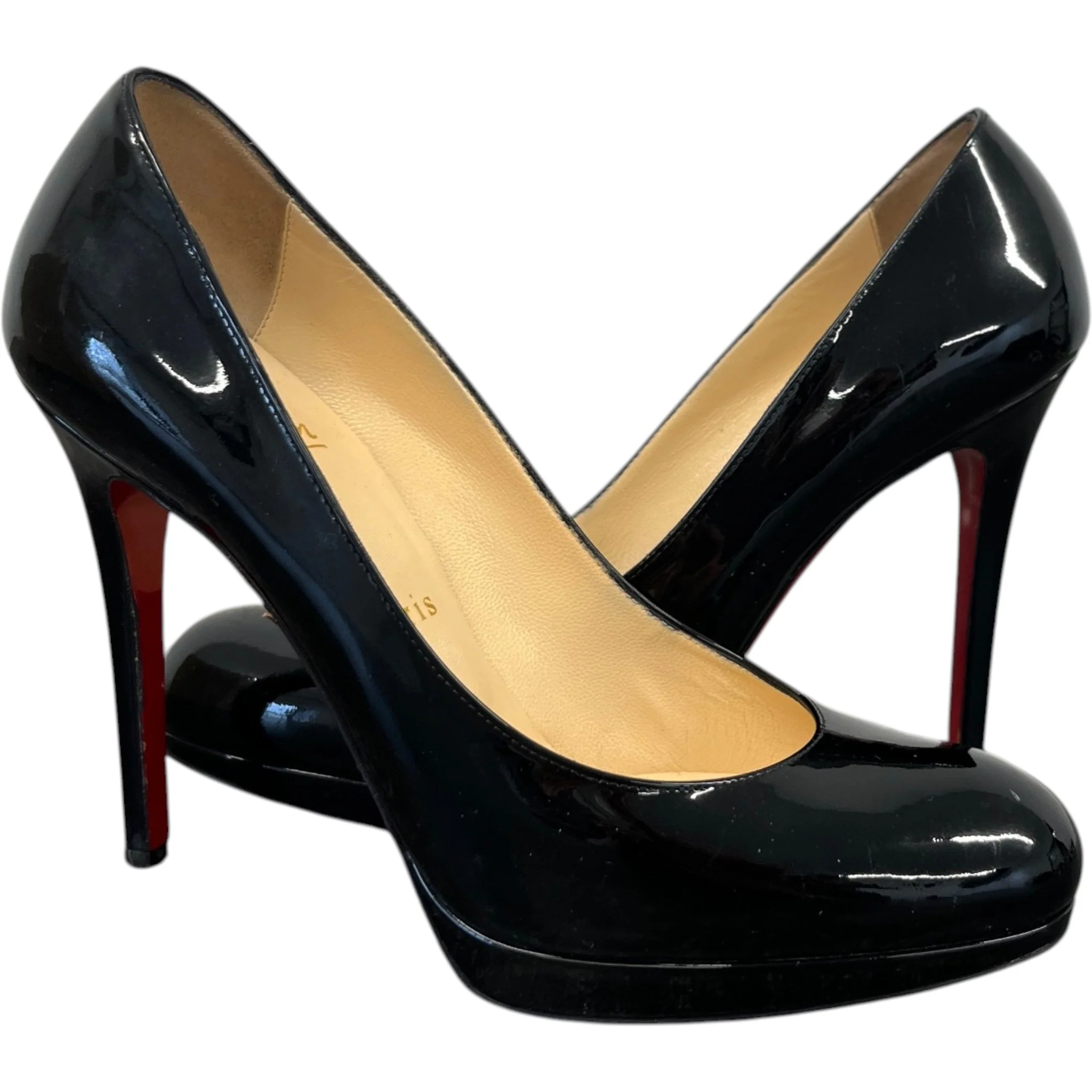 Women's Simple Pump Heels Black Size EU 38.5 / UK 5.5 - Image 3