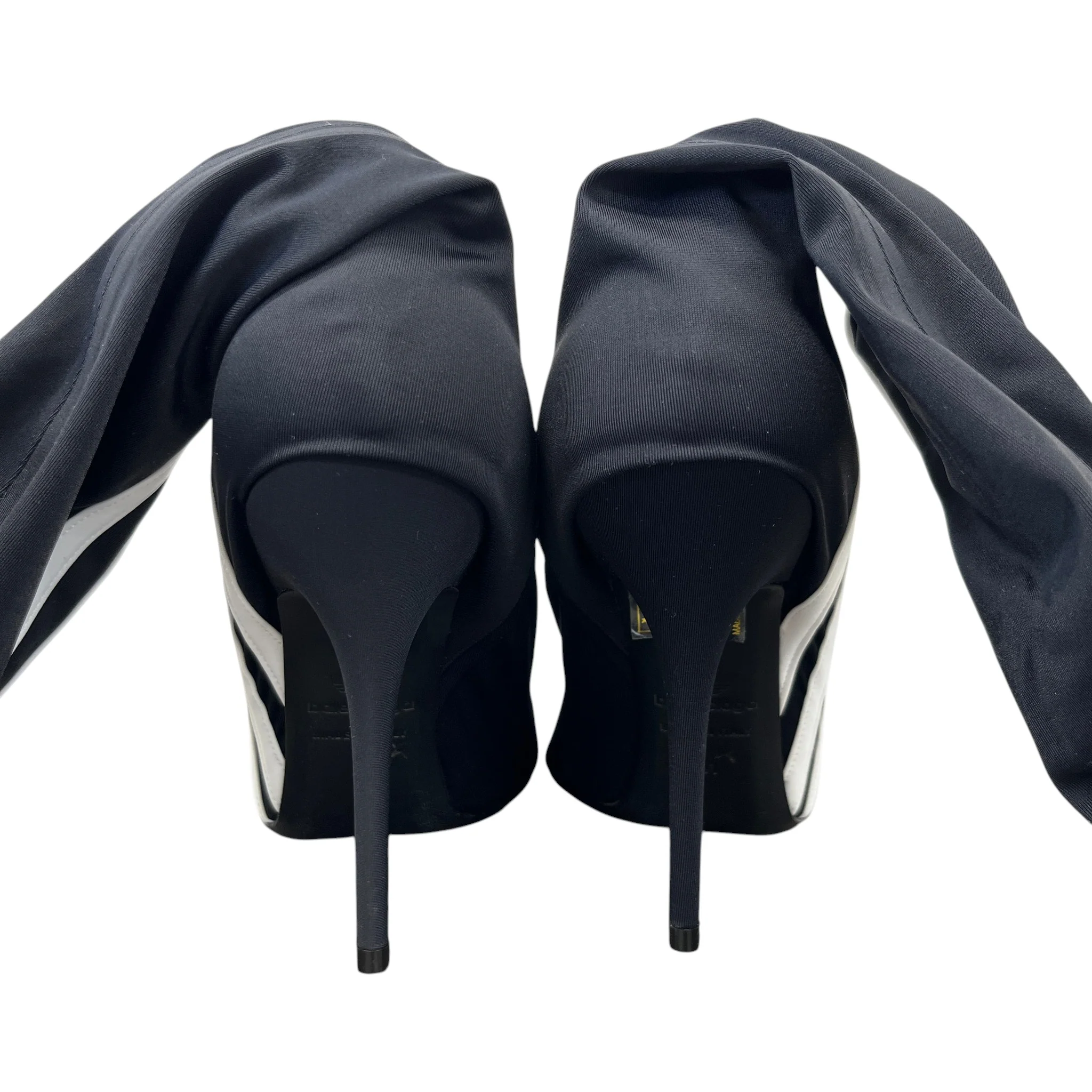 Women's X Adidas Black Knee High Heels Black Size EU 41 / UK 8 - Image 7