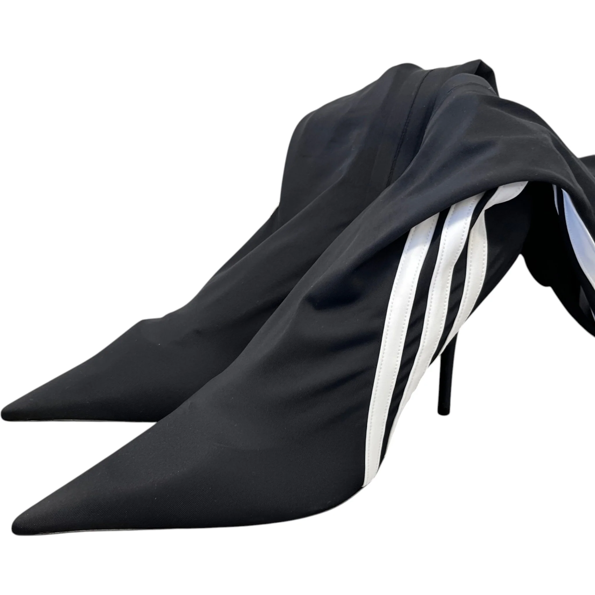 Women's X Adidas Black Knee High Heels Black Size EU 41 / UK 8 - Image 9