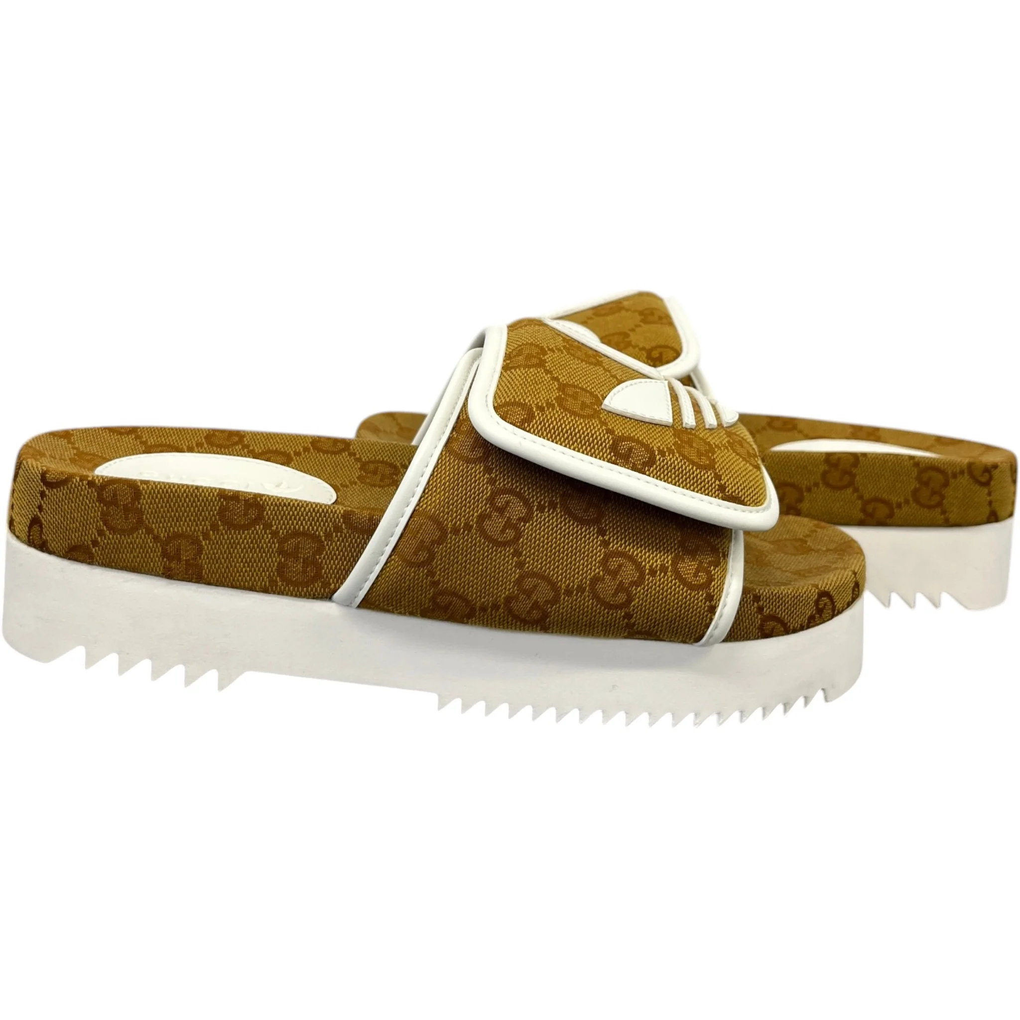 Women's X Adidas Slides Burnt Orange Size EU 37 / UK 4 - Image 3